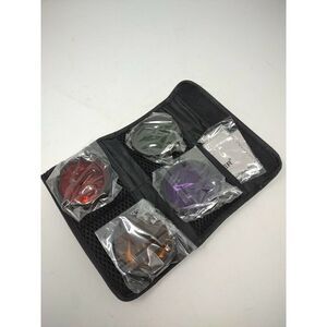 Neewer Lens Filters Set of 4 in Case with Cleaning Cloth Purple Amber Red Green
